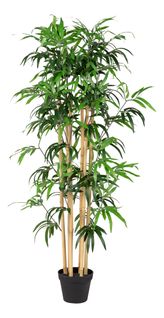 Bambou artificiel H. 130 cm Dongli Pastic vert