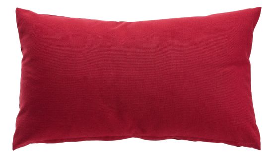 Coussin 30x50 cm ZENITH Rouge