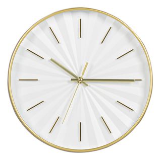 Horloge Ø 30 cm NELIA Doré
