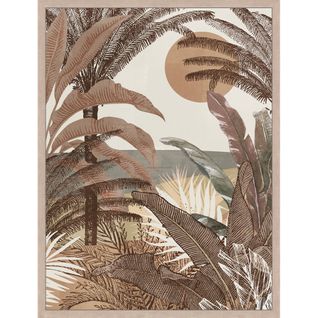 Toile 28x38 cm Selva Marron