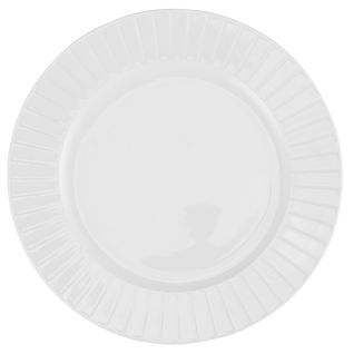 Set 6 assiettes plates Ø 26,5 VICTORIA Blanc