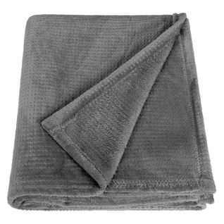 Plaid 120x150 cm ANDREA Gris