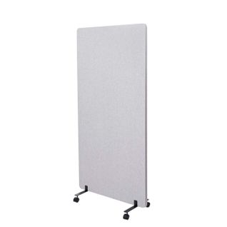 Cloison Acoustique à Double Paroi Paravent De Bureau Séparateur De Pièce Panneau D'affichage Tissu