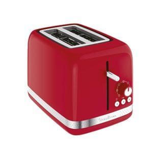 Grille pain Toaster Soleil 850w 2 Tranches Retro Rouge - Lt300510