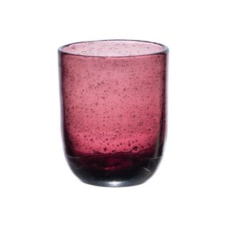 Gobelet 20 Cl Luberon Bullé Violet (lot De 6) En Verre
