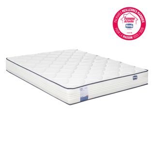 Matelas ressorts 160x200 cm avec mémoire de forme FITNESS ép.24 cm