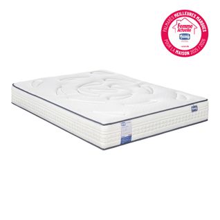 Matelas ressorts 140x190 cm avec latex INFLUENCE ép.26 cm