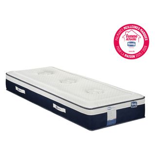 Matelas hybride 80x200 cm avec latex ROSEE NOCTURNE ép.27 cm