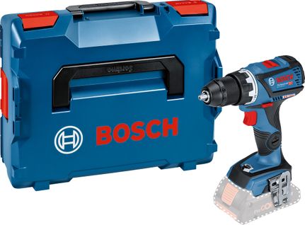 Perceuse-visseuse 18v Gsr 18v-60 C (sans Batterie Ni Chargeur) En Coffret L-boxx - Bosch - 06019g110