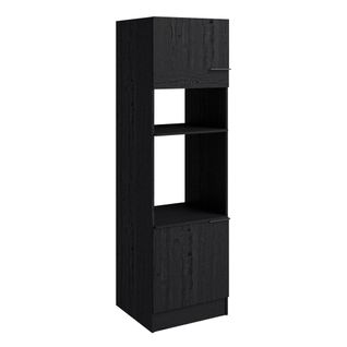 Armoire four ANNA chêne noir