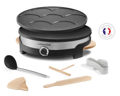 Crêpière LAGRANGE 109016 Tradi 2 plaques