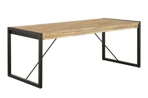Table rectangulaire L.200 ZARA acacia massif