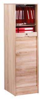 Classeur 140 cm MATHA imitation chêne