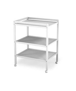 Table à Langer 2 étagères En Bois Lilo Blanc