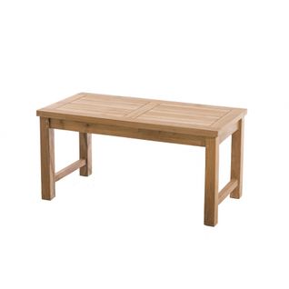 Harris - Table Basse De Jardin Rectangulaire 90x45cm En Bois Teck