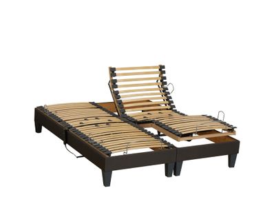 Lot 2 Sommiers Relaxation Electrique Vanessa - 2x80x200
