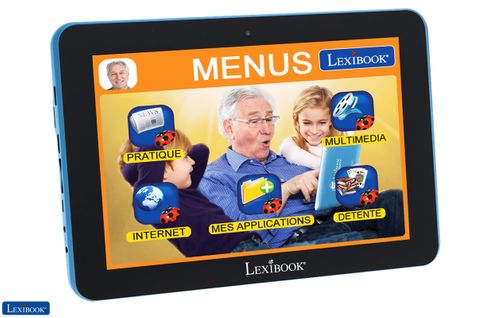 Tablette Serenity - 8" Avec Interface Personnalisée (version Française)