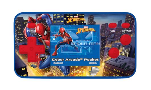 Console Portable Cyber Arcade® Pocket Spider-man – Écran 1.8'' 150 Jeux Dont 10 Spider-man