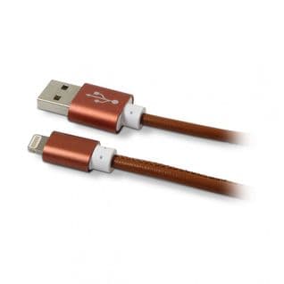 Câble Pops Cable Mfi /usb-a Pour iPhone iPad 1 M - Marron