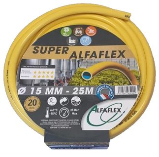 Tuyau D'arrosage Diamètre 15mm Longueur 50m Super - Alfaflex - Afsup15050