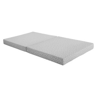 Matelas Bébé Pliant - 60x120x7 Cm - Idéal Pour Couchage D'appoint - Pliable De Voyage - Déhoussable