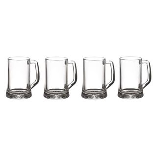 Lot De 4 Verres À Bière Avec Anse 32 Cl