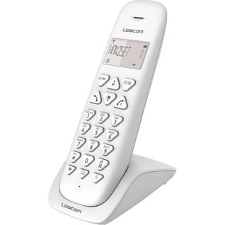 Téléphone Sans Fil Vega 155t Solo Blanc Avec Répondeur Ecran Lcd