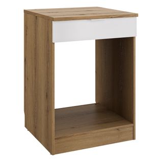 Bas four 60 EDEN chêne - blanc