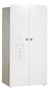 Teddy -  Armoire Chambre Bébé 2 Portes