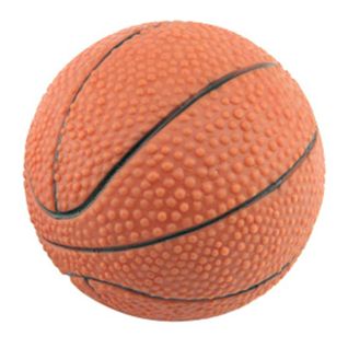Jouet Pour Chien "balle De Basket" 7cm Orange
