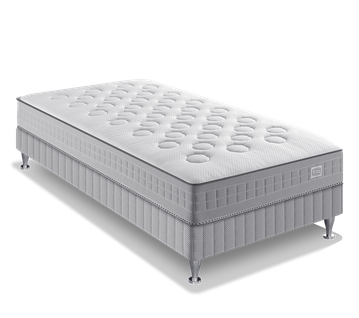Ens Initial 90x200 Matelas H23 Ressort Ensachés, Ferme, Sommier