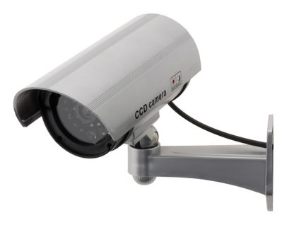 Caméra De Surveillance Factice Avec LED Int/ext - Otio