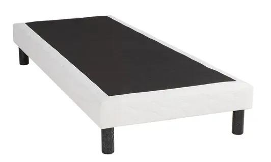 Sommier blanc 90x190 cm DREAMEA SOMMIER FERME 2