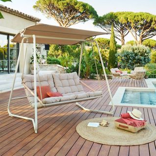 Balancelle De Jardin Paopao Argile Hespéride