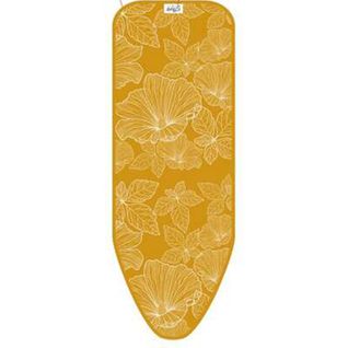 Housse à Repasser 2 Couches En Coton - Orange Et Blanc