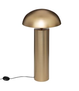 Lampe de sol champi H. 97 cm ULYSSE Dorée