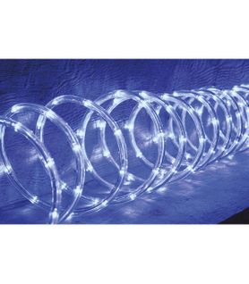 Guirlande Lumineuse Extérieur Tube 18 M 324 LED Blanc Froid 8 Jeux De Lumière