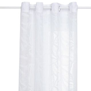 Voilage 140x240 cm LAZI Blanc