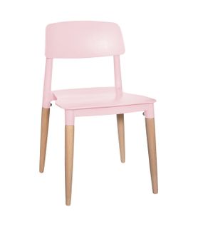 Chaise Design Pour Chambre D'enfant Coloris Rose H 52 Cm