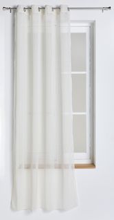 Voilage 140x240 cm SUNLINE Blanc/doré