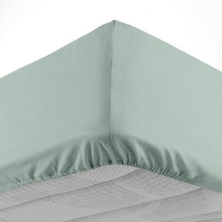 Drap Housse "lina" 140x190cm Sauge