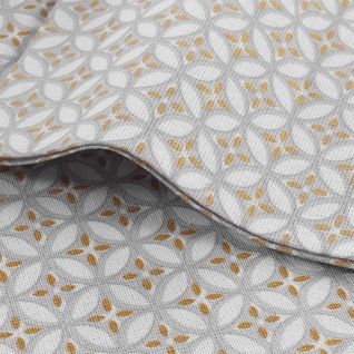 Lot De 3 Serviettes De Table "azelia" 40x40cm Gris