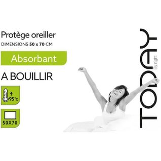Protège Oreiller Absorbant 50 X 70 Cm - à Bouillir