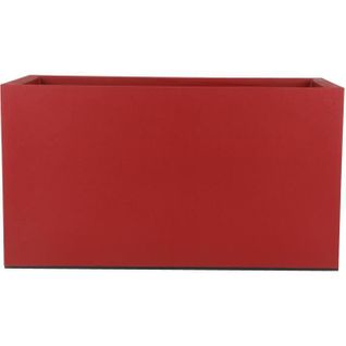 Bac À Fleurs Granit - 60x30 Cm - Rouge