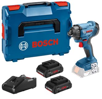 Visseuse à Chocs 18v Bosch Gdr 18v-160 + 2 Batteries Procore 4 Ah + Chargeur + L-boxx - Bosch - 0601