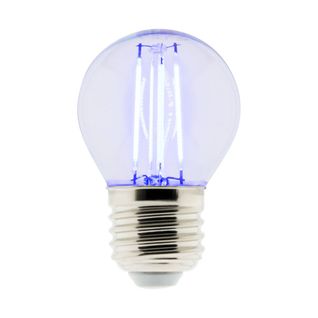 Ampoule LED Déco Filament Bleu 3w E27 Sphérique