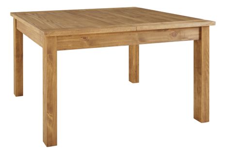 Table L.130 cm + allonge FOLK 100% pin