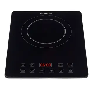 Table de cuisson posable BRANDT Tl1SLIM2 1 foyer Noir