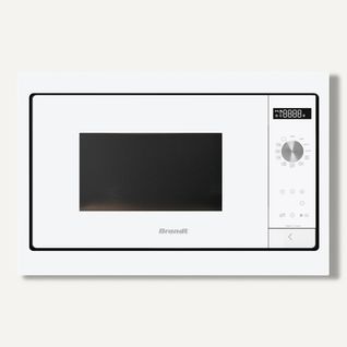 Micro-ondes encastrable BRANDT BMS7115W blanc vue de face
