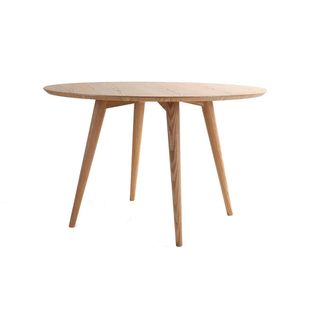 Table à Manger Ronde Frêne D120 Cm Livia
